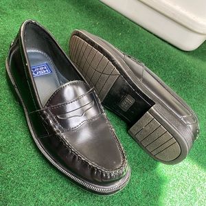 Nunn Bush Men's Black Leather Loafers